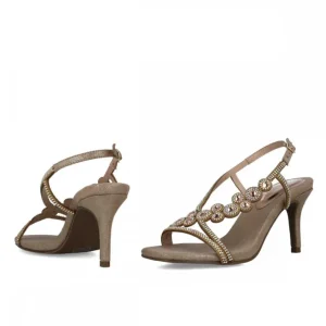 Calzaro Zapatos De Tac贸n | Zapatos De Tac贸n | Zapato Sandalia 23011 Maquillaje