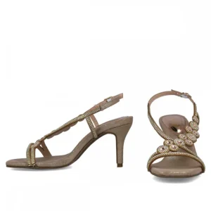 Calzaro Zapatos De Tac贸n | Zapatos De Tac贸n | Zapato Sandalia 23011 Maquillaje