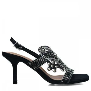 Calzaro Zapatos De Tac贸n | Zapato Sandalia 23492 Ónix Negro