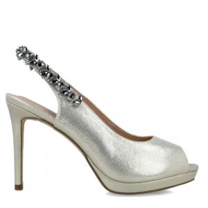 Calzaro Zapatos De Tac贸n | Zapato Sandalia 23177 Oro