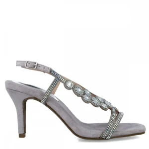 Calzaro Zapatos De Tac贸n | Zapatos De Tac贸n | Zapato Sandalia 23011 Plata