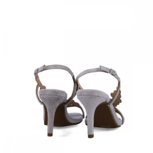 Calzaro Zapatos De Tac贸n | Zapatos De Tac贸n | Zapato Sandalia 23011 Plata