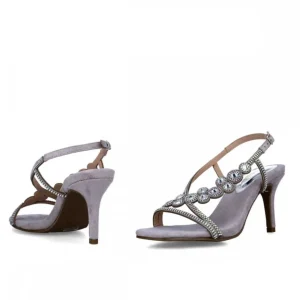 Calzaro Zapatos De Tac贸n | Zapatos De Tac贸n | Zapato Sandalia 23011 Plata