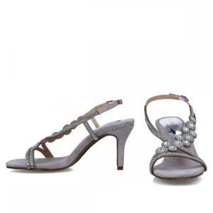 Calzaro Zapatos De Tac贸n | Zapatos De Tac贸n | Zapato Sandalia 23011 Plata
