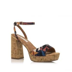 Calzaro Sandalias | Zapatos De Tac贸n | Zapato Sandalia 68378 Roseta Multicolor