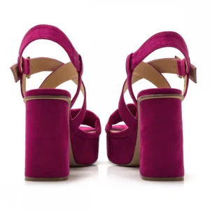 Calzaro Zapatos De Tac贸n | Zapatos De Tac贸n | Zapato Sandalia 53390 Sindy Fuxia