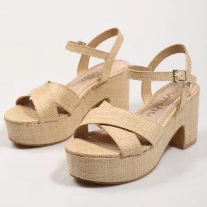Calzaro Sandalias | Zapato sandalia Curlya beige