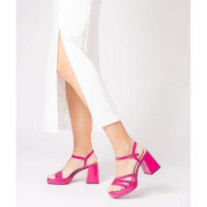 Calzaro Zapatos De Tac贸n | Zapato Sandalia Love 5303 Buganvilla Fuxia