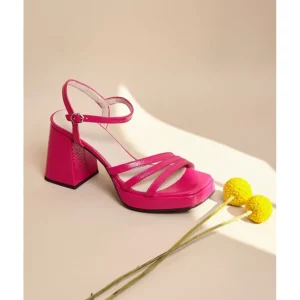 Calzaro Zapatos De Tac贸n | Zapato Sandalia Love 5303 Buganvilla Fuxia