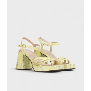 Calzaro Zapatos De Tac贸n | Zapato Sandalia Love 5303 Lima Print