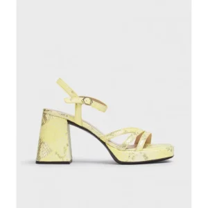 Calzaro Zapatos De Tac贸n | Zapato Sandalia Love 5303 Lima Print