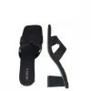 Calzaro Zapatos De Tac贸n | Zapato Sandalia Mulé 23222 Eleusis Negro