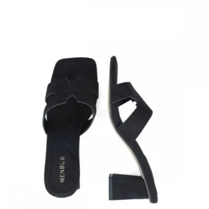 Calzaro Zapatos De Tac贸n | Zapato Sandalia Mulé 23222 Eleusis Negro