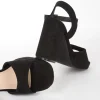 Calzaro Zapatos De Tac贸n | Zapato Sandalia Plataforma 701 Negro