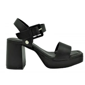 Calzaro Sandalias | Zapatos De Tac贸n | Zapato Sandalia Plataforma 22306 Negro