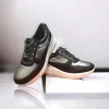Calzaro Deportivas | Zapato Sneaker Casual 108 Plomo y Negro