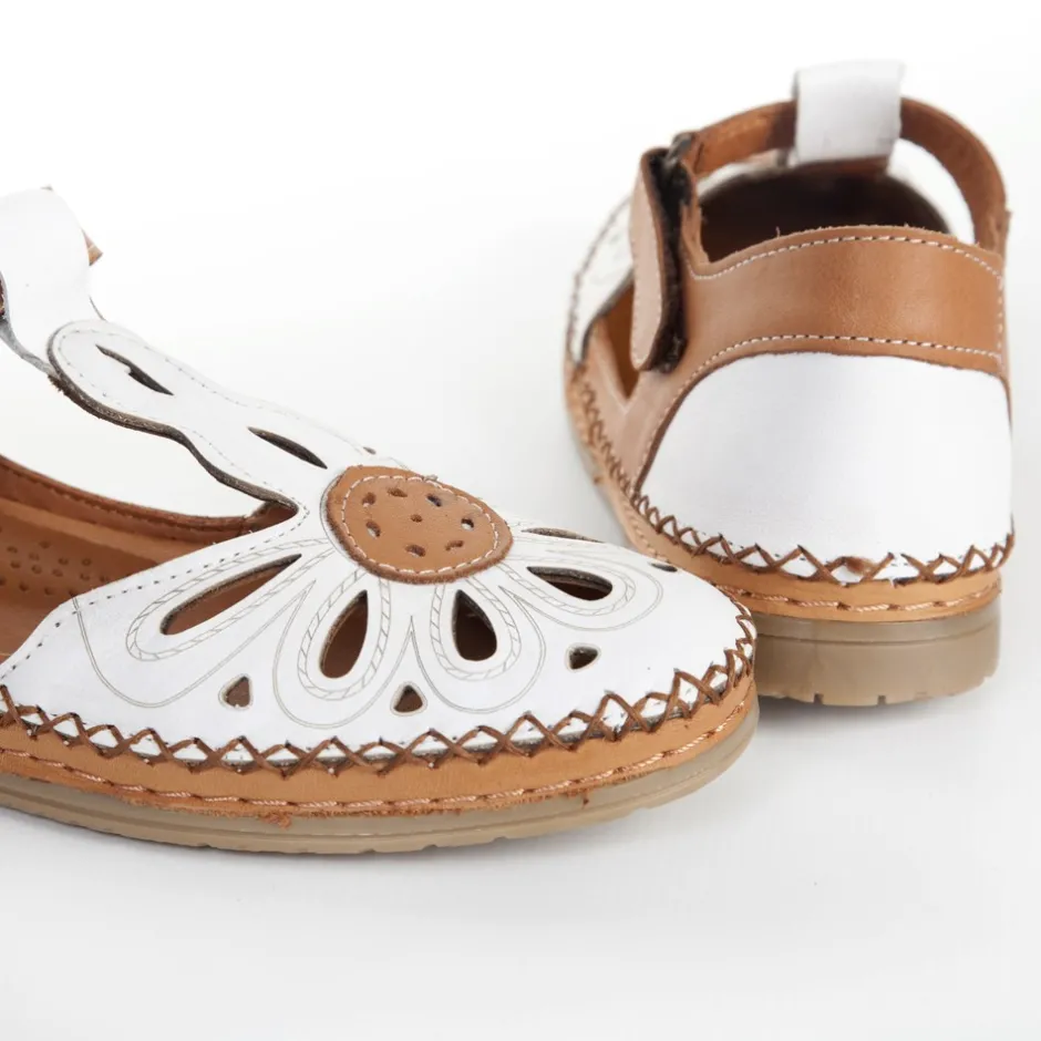 zapato_velcro_sport__en_n_4.webp Calzaro Zapatos Con Cordones | Zapato Velcro Sport 612 en Napa Blanco