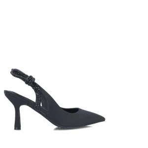 Calzaro Zapatos De Tac贸n | Zapato Vestir Destalonado 25186 Tacio Negro