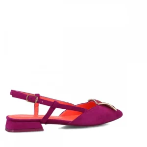 Calzaro Zapatos De Tac贸n | Bailarinas | Zapato Vestir Destalonado 25458 Volva Buganvilla Magenta