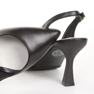 Calzaro Zapatos De Tac贸n | Zapatos De Tac贸n | Zapato Vestir Destalonado Tacón 23303 Negro