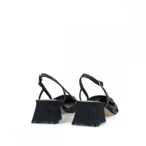 Calzaro Zapatos De Tac贸n | Bailarinas | Zapato Vestir Destalonado 23967 Canopus Negro