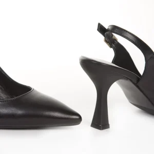 Calzaro Zapatos De Tac贸n | Zapatos De Tac贸n | Zapato Vestir Destalonado Tacón 23303 Negro