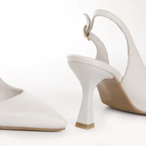 Calzaro Zapatos De Tac贸n | Zapatos De Tac贸n | Zapato Vestir Destalonado Tacón 23303 Hielo