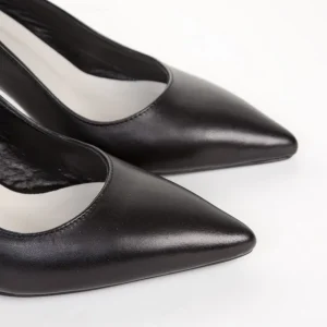 Calzaro Zapatos De Tac贸n | Zapatos De Tac贸n | Zapato Vestir Destalonado Tacón 23303 Negro