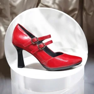 Calzaro Zapatos De Tac贸n | Confort | Zapatos de Tacón Mary Jane Desiree Syra 22 Rojo.