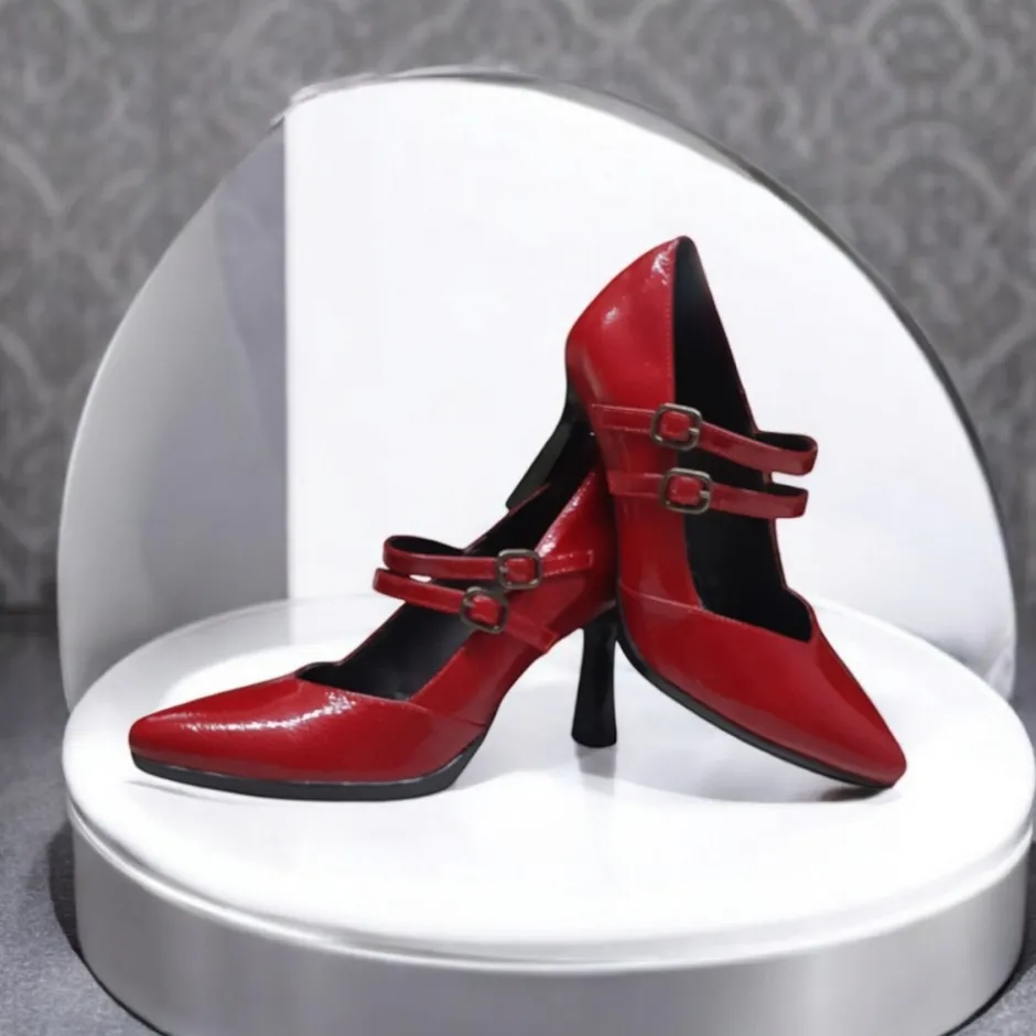 zapatos_de_tacn_mary_jane_3.webp Calzaro Zapatos De Tac贸n | Confort | Zapatos de Tacón Mary Jane Desiree Syra 22 Rojo.