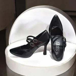 Calzaro Zapatos De Tac贸n | Confort | Zapatos de Tacón Mary Jane Desiree Syra 22 Negro.