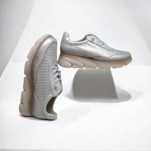 Calzaro Deportivas | Casual | Zapatos Deportivos Sneakers 184 Plata.
