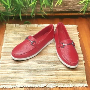 Calzaro Mocasines | Confort | Zapatos Mocasines 4450 Rojo.