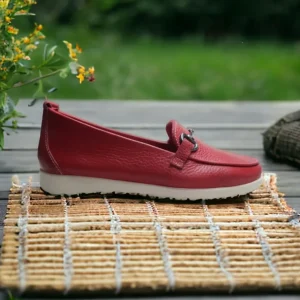 Calzaro Mocasines | Confort | Zapatos Mocasines 4450 Rojo.
