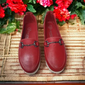 Calzaro Mocasines | Confort | Zapatos Mocasines 4450 Rojo.