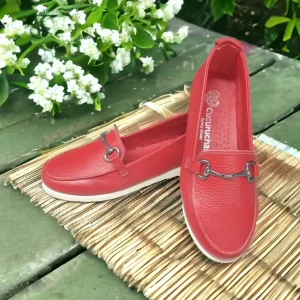 Calzaro Mocasines | Confort | Zapatos Mocasines 4450 Rojo.