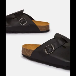 Calzaro Sandalias Bios | Zueco 599 Nobuk Negro.
