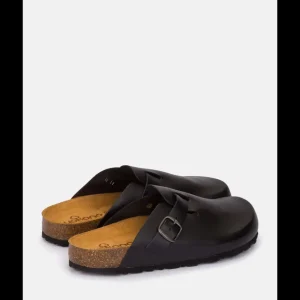 Calzaro Sandalias Bios | Zueco 599 Nobuk Negro.
