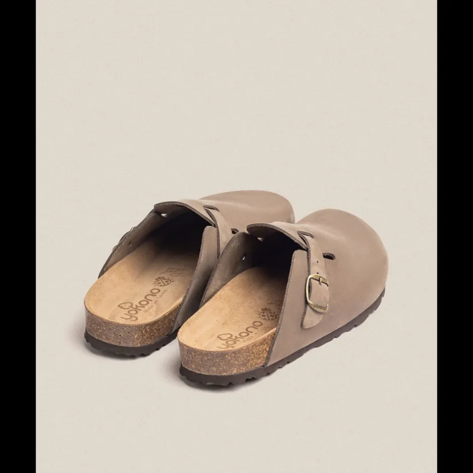 zueco__nobuk_taupe_marrn_3.webp Calzaro Sandalias | Sandalias Bios | Zueco 599 Nobuk Taupe Marrón.