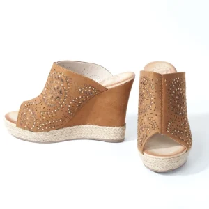 Calzaro Zuecos | Zueco Cuña 219 Camel