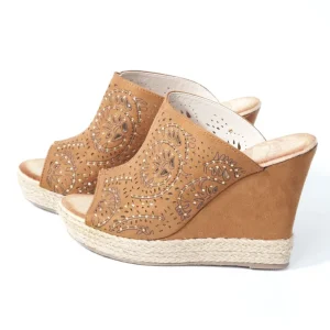 Calzaro Zuecos | Zueco Cuña 219 Camel