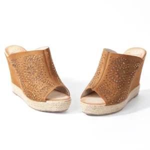 Calzaro Zuecos | Zueco Cuña 219 Camel