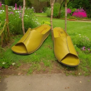 Calzaro Sandalias | Zueco Pinkie Confort 24050 Mostaza