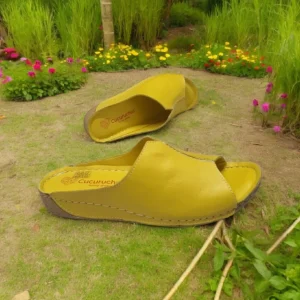 Calzaro Sandalias | Zueco Pinkie Confort 24050 Mostaza