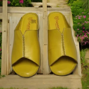 Calzaro Sandalias | Zueco Pinkie Confort 24050 Mostaza