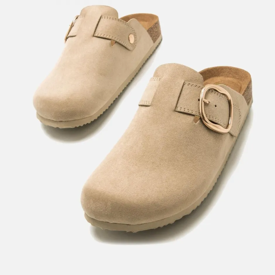 zueco_plano_bios__linit_b_0.webp Calzaro Zuecos | Sandalias Bios | Zueco Plano Bios 59551 Linit Beige Arena