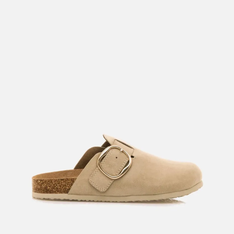 zueco_plano_bios__linit_b_6.webp Calzaro Zuecos | Sandalias Bios | Zueco Plano Bios 59551 Linit Beige Arena