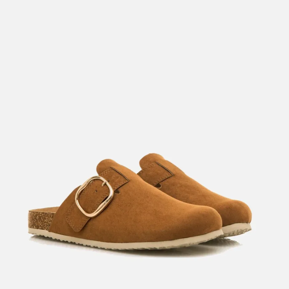 zueco_plano_bios__linit_m_5.webp Calzaro Zuecos | Sandalias Bios | Zueco Plano Bios 59551 Linit Marrón